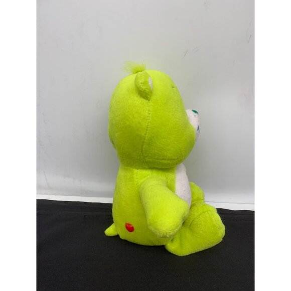 Care Bear Do Your Best Bear Plush Lime Green Kite 2002 11" Stuffed Animal Toy Pl - Picture 2 of 9